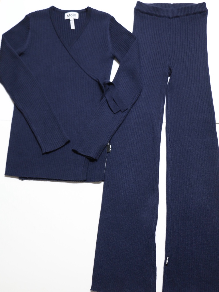 Molo Set (Pants And Cardigan) For Girls